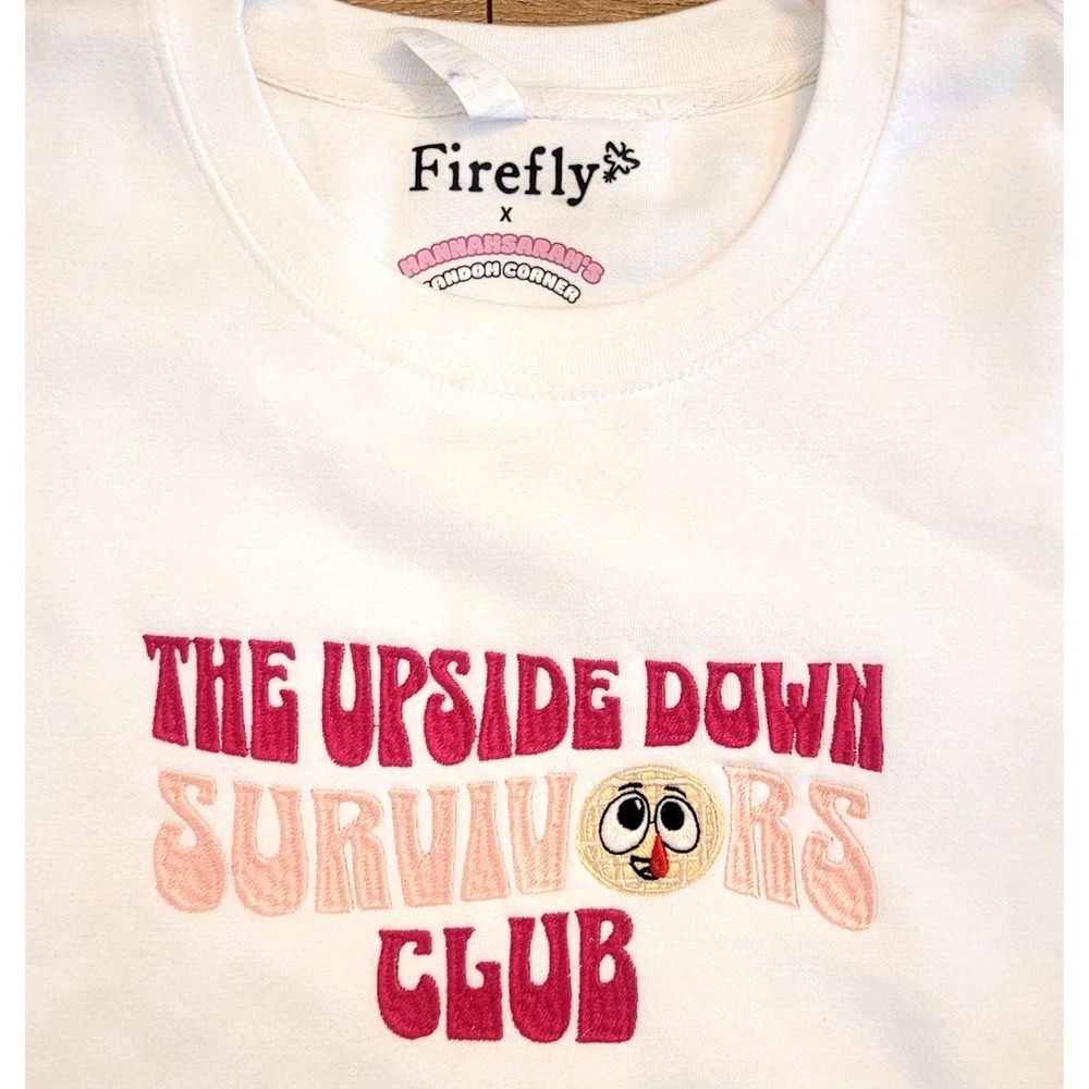 Stranger Things Upside Down Survivors Club 3X Firefly x Hannahshark Sweatshirt